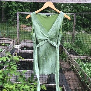 Green Fairy tank top